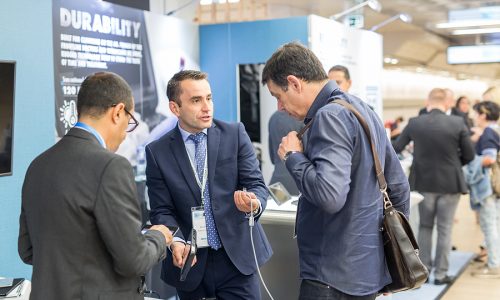 Manufacturer's reps marketing new equipment